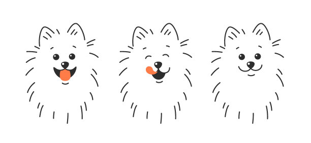 各种狗脸01图片下载