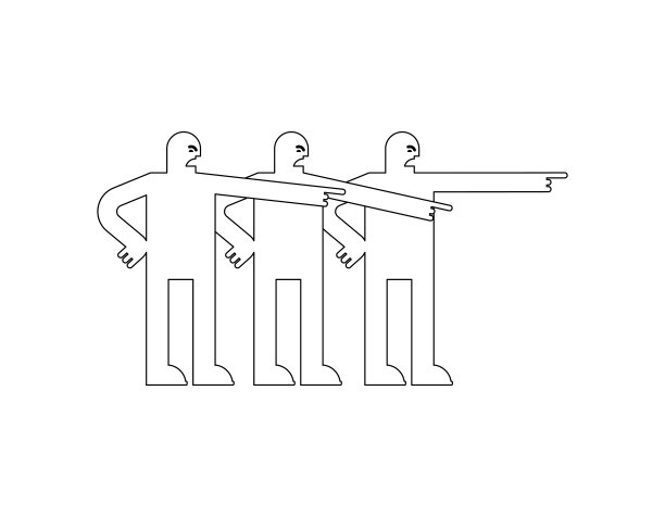 人们咒骂和指责。仇恨和欺凌图片下载
