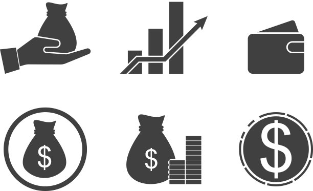 商业金融logo图标矢量图片下载