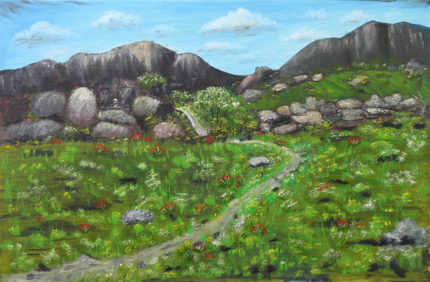 曲径通山图片下载