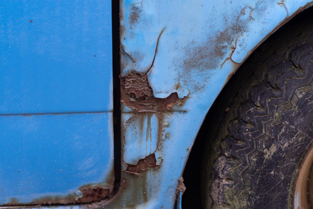 生锈的车身图片下载