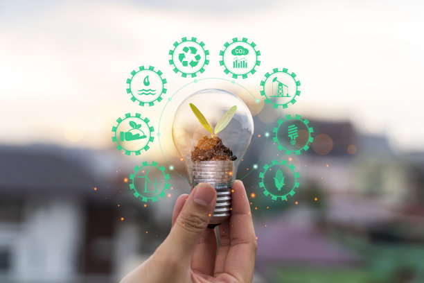 节能灯泡，一种节能理念，一种环保清洁能源。图片下载