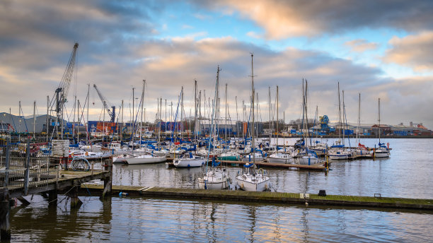 布莱斯港的游艇俱乐部图片下载