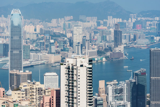 香港市中心的景色。图片下载