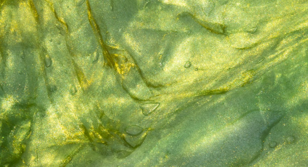 抽象纹理霓虹灯背景透明黏液，液体艺术凝胶背景。图片下载