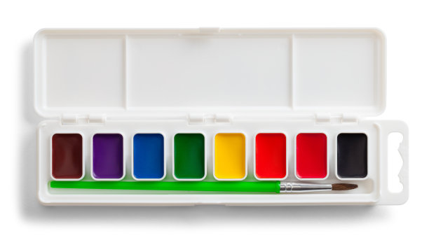 水彩画套装图片下载