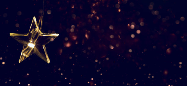 抽象的圣诞背景或贺卡设计。图片下载