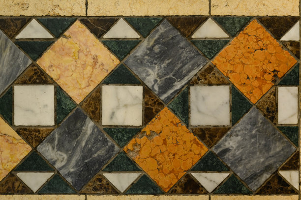 几何瓷砖设计，停车场和地面石材瓷砖设计图片下载