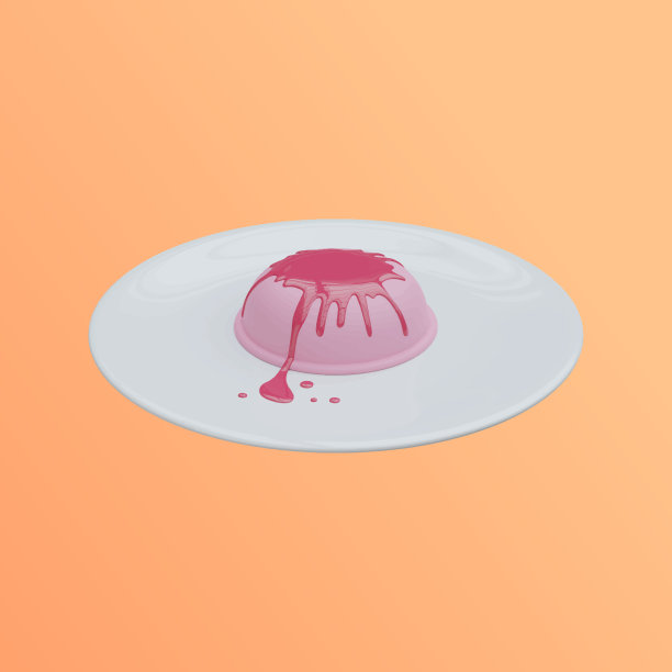 3D甜点插画适合任何类型的企业图片下载