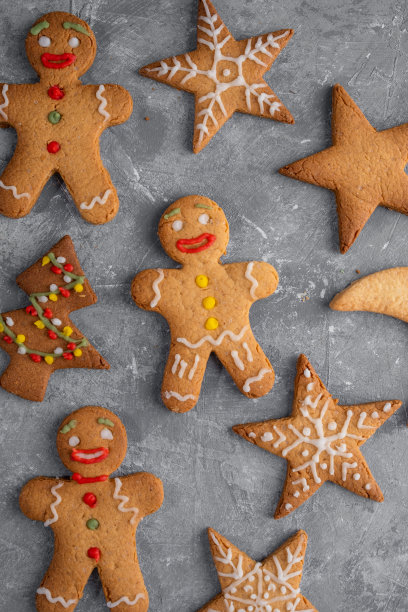 姜饼人饼干图片下载