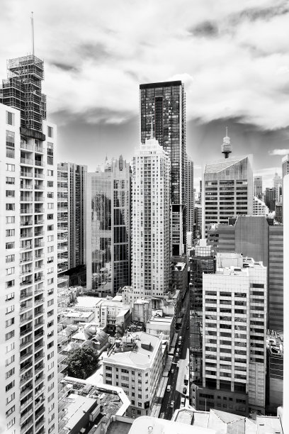 悉尼古尔本到北维特BW图片下载