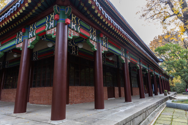 中国传统宫殿建筑图片下载