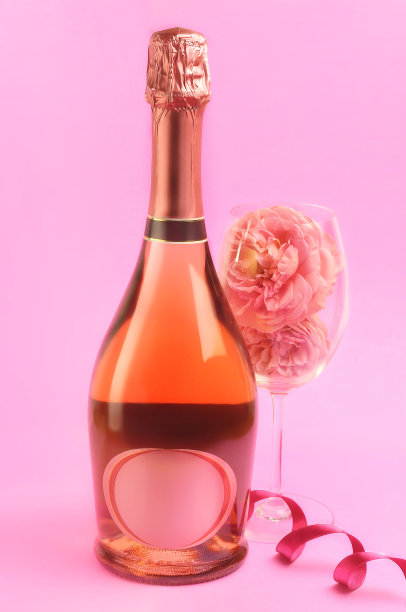 用一瓶香槟酒庆祝的图片图片下载
