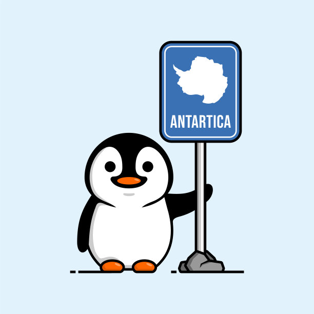 小企鹅插画图片下载