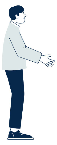 男人张开双臂侧视图。抓的人图片下载