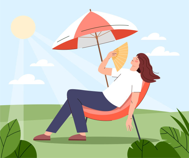 夏季热概念图片下载