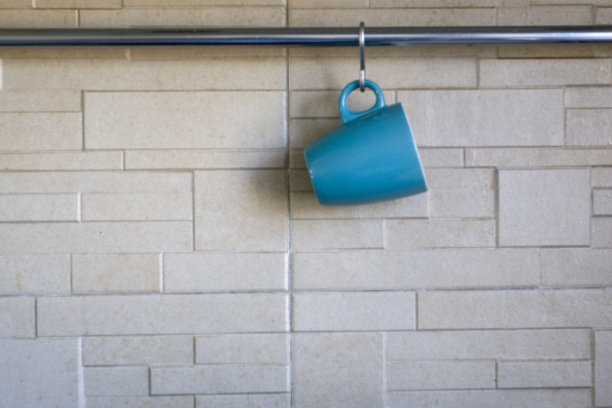 蓝色的杯子图片下载