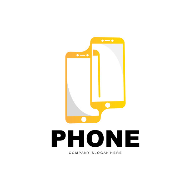 智能手机标志，通信电子矢量，现代手机设计，为公司品牌符号图片下载