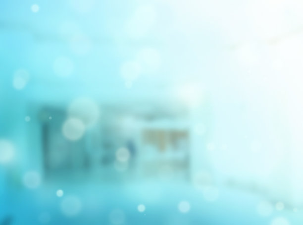 医院的灯光模糊了背景。医学的概念图片下载