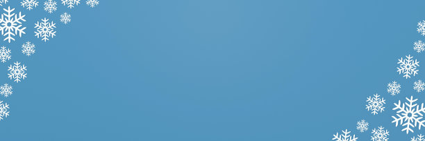 蓝色和白色圣诞节，新年空白空间背景- 3D插图图片下载