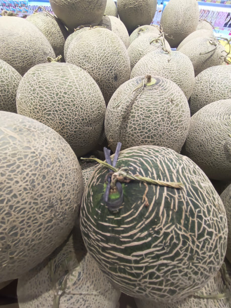 超市里的新鲜瓜图片下载