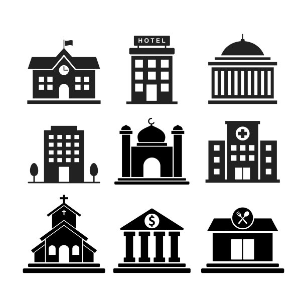 建筑集图标图片下载