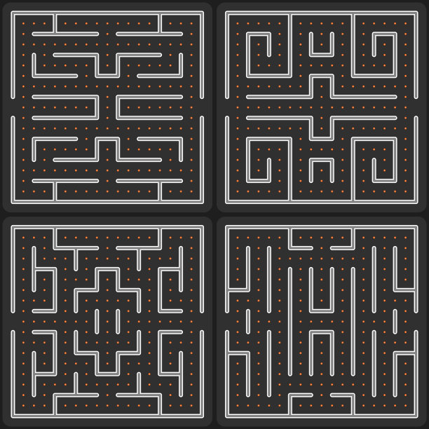 街机游戏关卡模板。图片下载