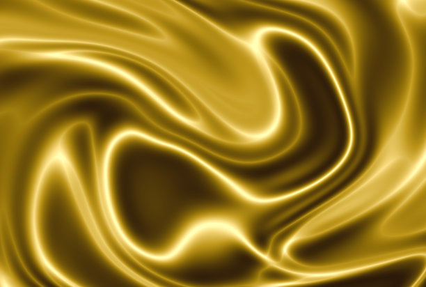 缎面真丝背景金色图片下载