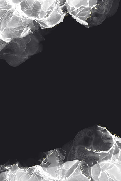 酒墨奢华的黑金底色图片下载