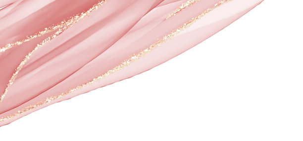 摘要波浪形酒精油墨背景与金箔用仿色图片下载