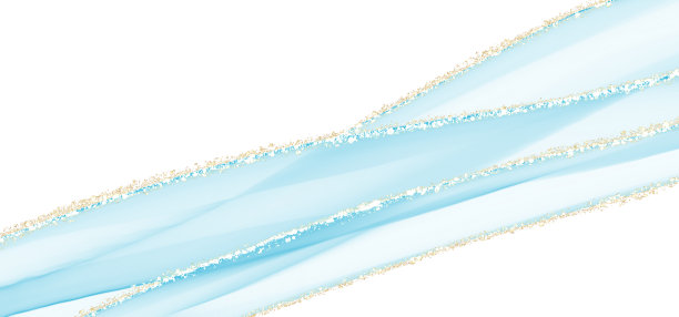 摘要波浪形酒精油墨背景与金箔用仿色图片下载