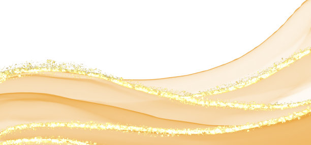 摘要波浪形酒精油墨背景与金箔用仿色图片下载