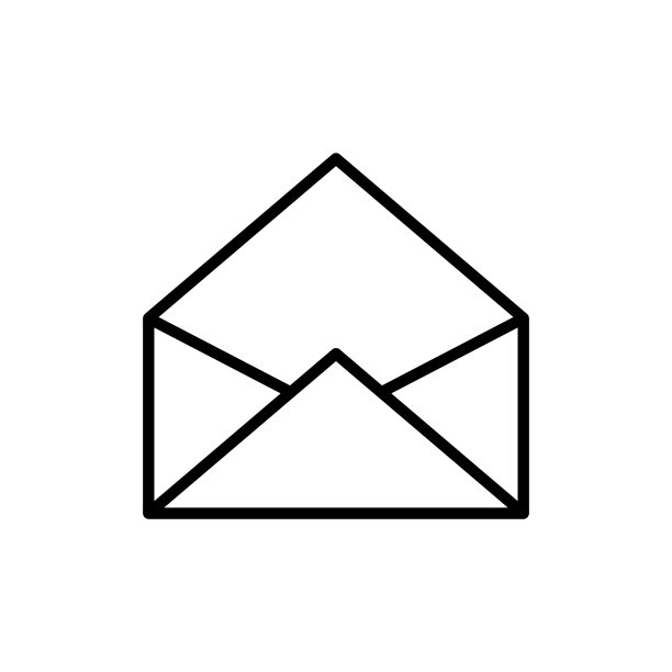 打开信封图标说明。线图标样式。适用于应用程序，网站，移动应用程序。信息相关的图标。简单的矢量设计可编辑图片下载