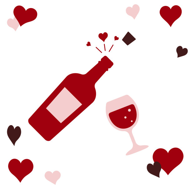 情人节酒图片下载
