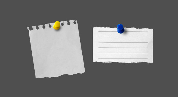 带销钉的便利贴图片下载