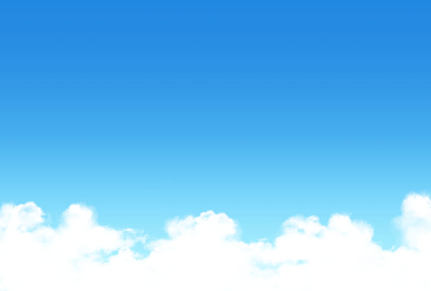 美丽的蓝天白云图片下载