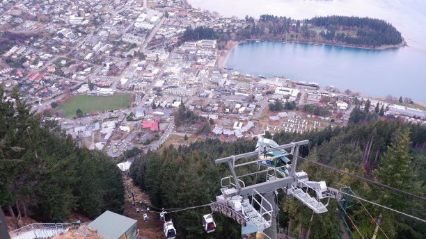 上方的皇后镇图片下载