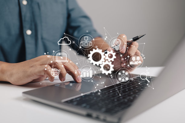 与物联网和自动化相关的概念，作为创新的源泉，提高技术和业务运营的生产力、可靠性和可重复性。图片下载