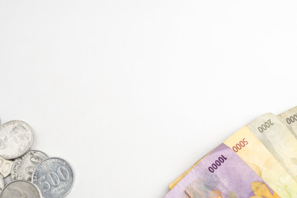 印度尼西亚印尼盾背景与空白负平面空间的文本和副本图片下载