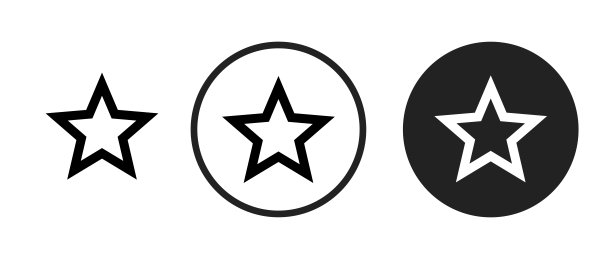 星星边框图标多系列图片下载