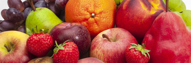 健康食品配新鲜水果图片下载