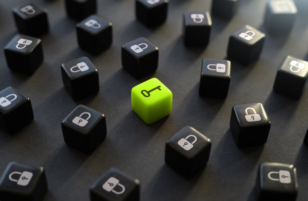 钥匙和许多挂锁。图片下载