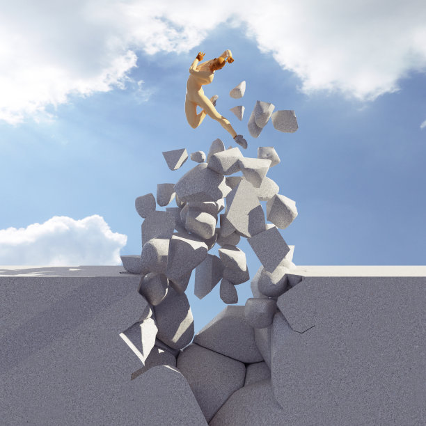 打破自由概念图片下载