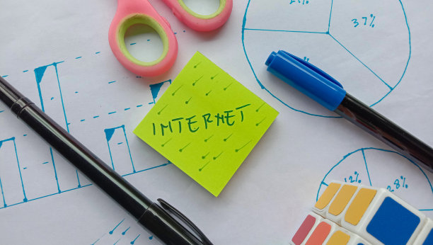 照片上的商业主题与文本INTERNET图片下载