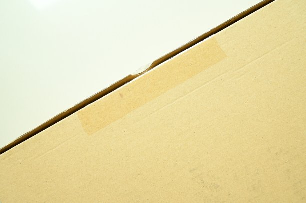 棕色硬纸板纸盒，纸纹理背景图片下载