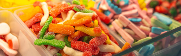 彩色果酱糖。食品的背景图片下载