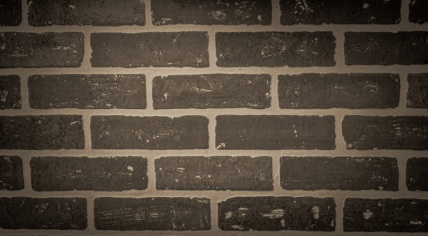 黑石花纹，黑白相间，砖墙紧贴，砖墙背景。图片下载