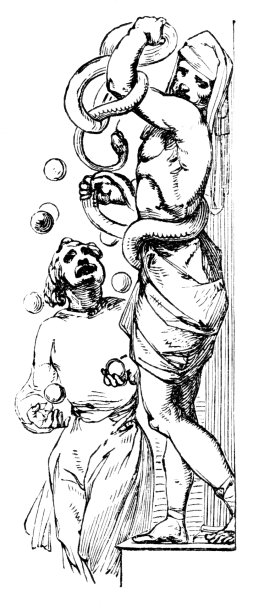 《天路历程》中的耍蛇人，名利场上的变戏法人，17世纪英国文学图片下载