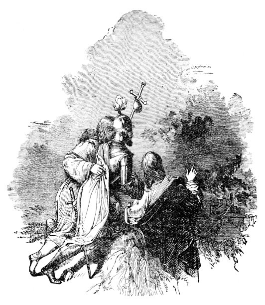 17世纪英国文学《天路历程》中的基督徒、忠实者、福音传道者图片下载