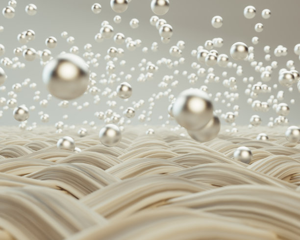 微织物和银颗粒图片下载